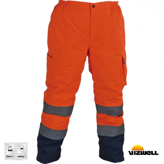 Vizwell™ VWJK187 300 D Oxford İçi Kapitoneli Reflektörlü Pantolon