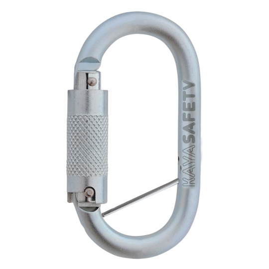 Kaya Safety K-2/3ACP Oval Çelik Karabina Kaya Safety K-2/3ACP Oval Çelik Karabina