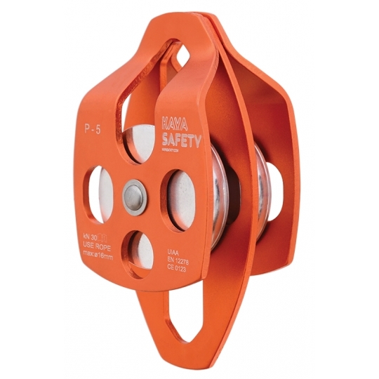 Kaya Safety P-5 Çiftli Büyük Alüminyum Makara Kaya Safety P-5 Çiftli Büyük Alüminyum Makara