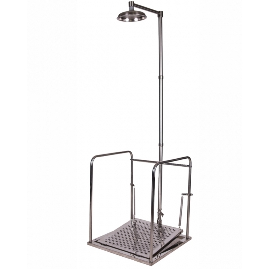 Acil Duş, Boy Tipi, Korkuluklu, Platform Kumandalı Acil Duş, Boy Tipi, Korkuluklu, Platform Kumandalı