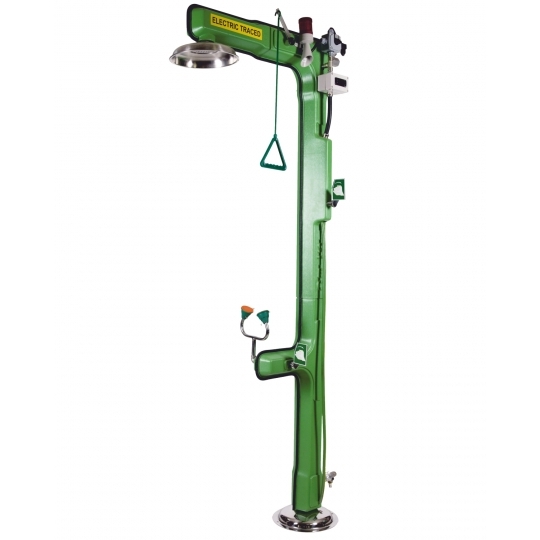 Kablo Isıtmalı ve İzolasyonlu Acil Duş ve Göz/Yüz Yıkama Çeşmesi Kablo Isıtmalı ve İzolasyonlu Acil Duş ve Göz/Yüz Yıkama Çeşmesi