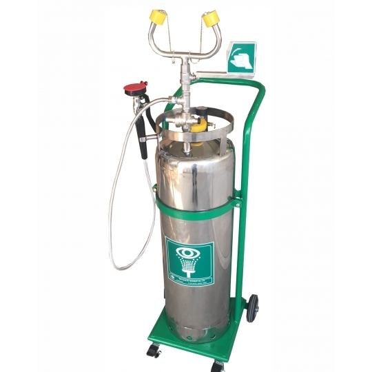 Farklı Kapasitelerde İçten Basınçlı Depolu, Portatif Göz Yıkama Çeşmeleri Farklı Kapasitelerde İçten Basınçlı Depolu, Portatif Göz Yıkama Çeşmeleri