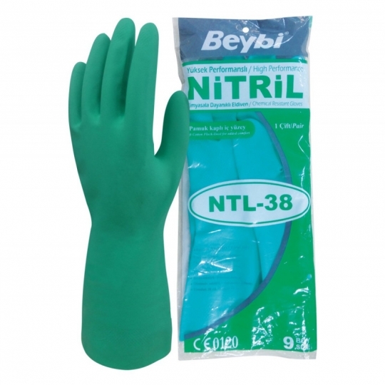 Beybi NTL38 Nitril İş Eldiveni Beybi NTL38 Nitril İş Eldiveni