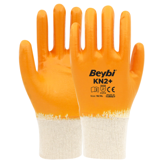 Beybi KN2+ Pamuk Nitril Eldiven Beybi KN2+ Pamuk Nitril Eldiven