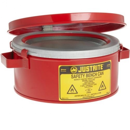 10375 Justrite Tezgah Üstü 4 Litre Daldırma ve Temizlik Kabı 10375 Justrite Tezgah Üstü 4 Litre Daldırma ve Temizlik Kabı