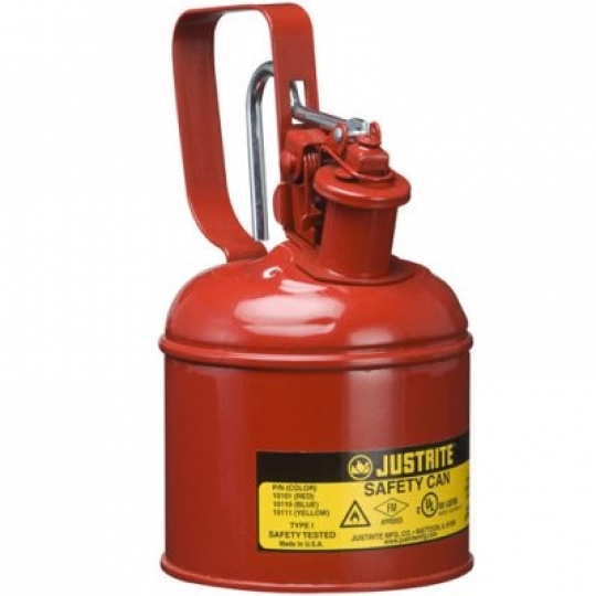 10101 Justrite 1 Litre Çelik Emniyetli Kap 10101 Justrite 1 Litre Çelik Emniyetli Kap