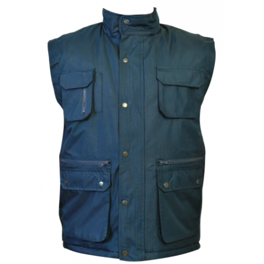 Izrasa™ NR23 Carpantes Model Çok Cepli Lacivert İçi Polar Kapitoneli Yelek  Izrasa™ NR23 Carpantes Model Çok Cepli Lacivert İçi Polar Kapitoneli Yelek